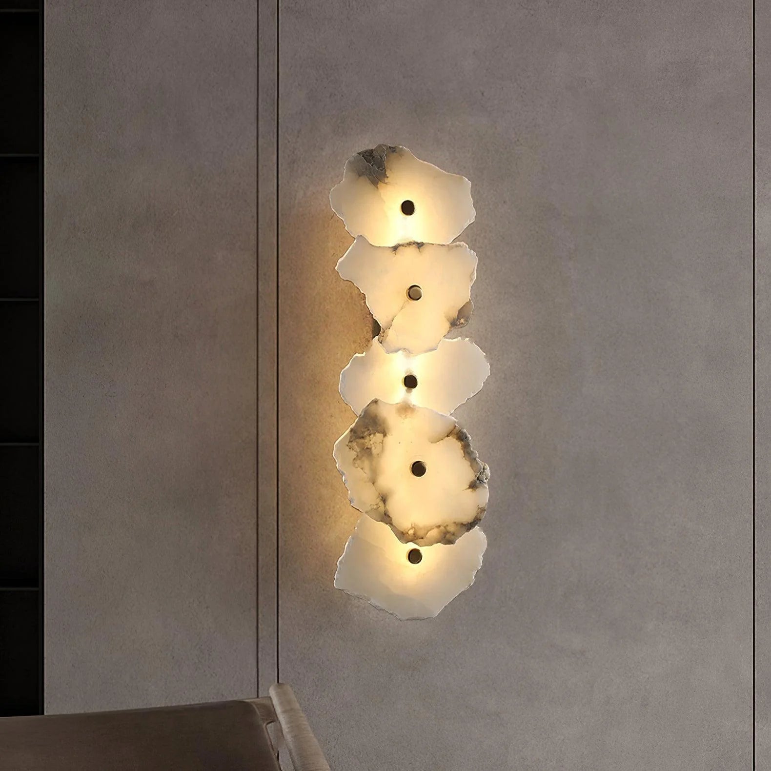 Arden Alabaster Wall Sconce