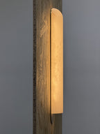 Curved Alabaster Wall Sconce
