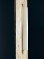 Curved Alabaster Wall Sconce