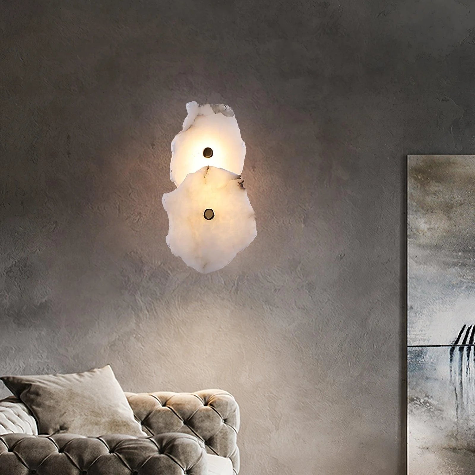 Arden Alabaster Wall Sconce