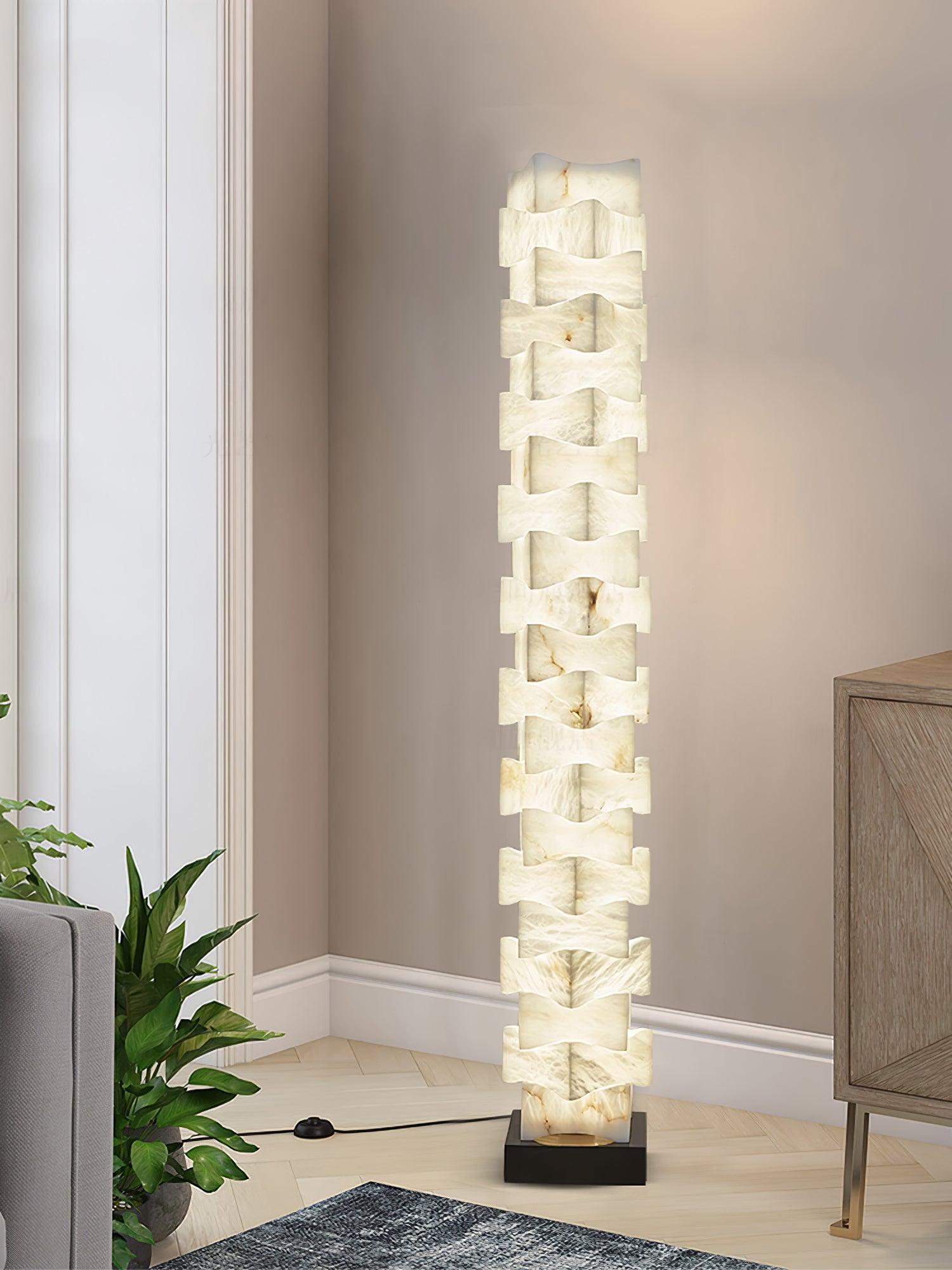 Brigida Alabaster Floor Lamp